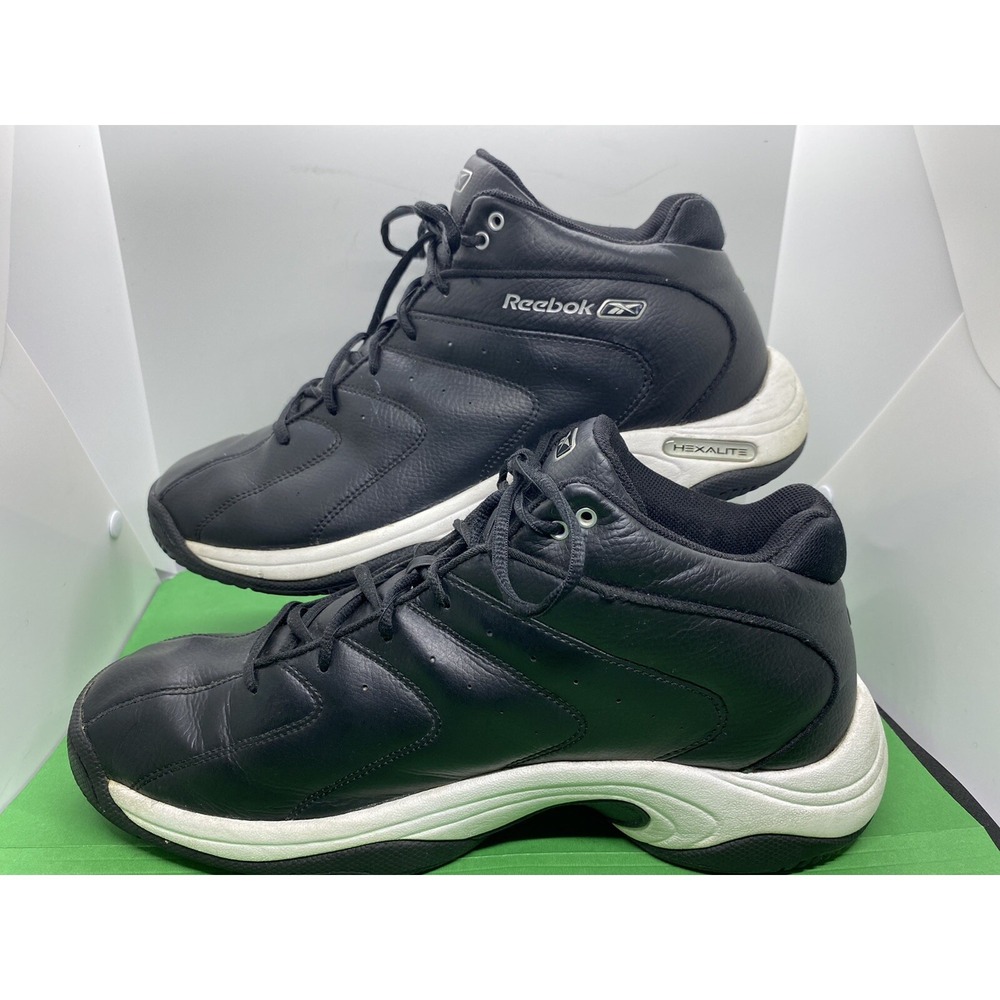Reebok RB 406 DMK Foam Mens Black Basketball Shoes 4-100877 Size 13